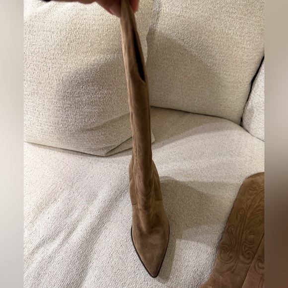 Uterque tan Heeled cowboy Boots - Picture 5 of 8